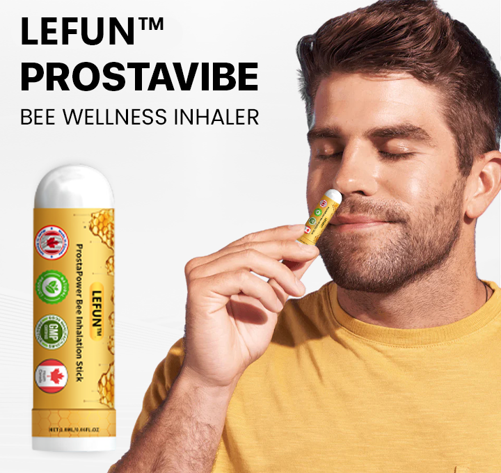 Say goodbye to prostate discomfort🌟LEFUN™ ProstaPower Bee Inhalation Stick🌟(Fast-acting and long-lasting)