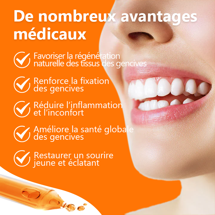 👑👑Flacons de traitement Cvreoz® pour la réparation des gencives