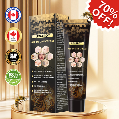 【LAST DAY 70% OFF】 💎 𝐋𝐞𝐧𝐚𝐫𝐨™ All-in-one Cream (👩⚕️CDA Recommends,Repair all kinds of skin problems)