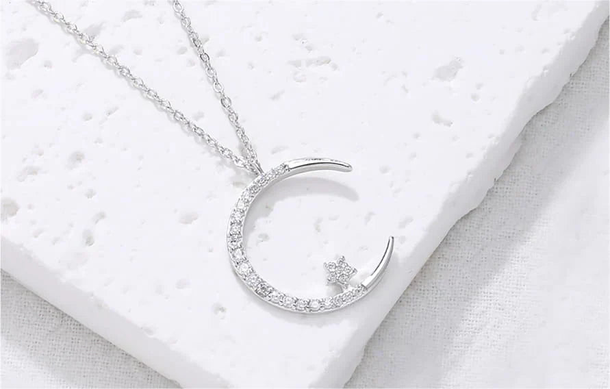 💎 Magnetotherapy Therapy Moon Star Necklace (Limited Offer 🔥 Clearance Sale - 80% Off)