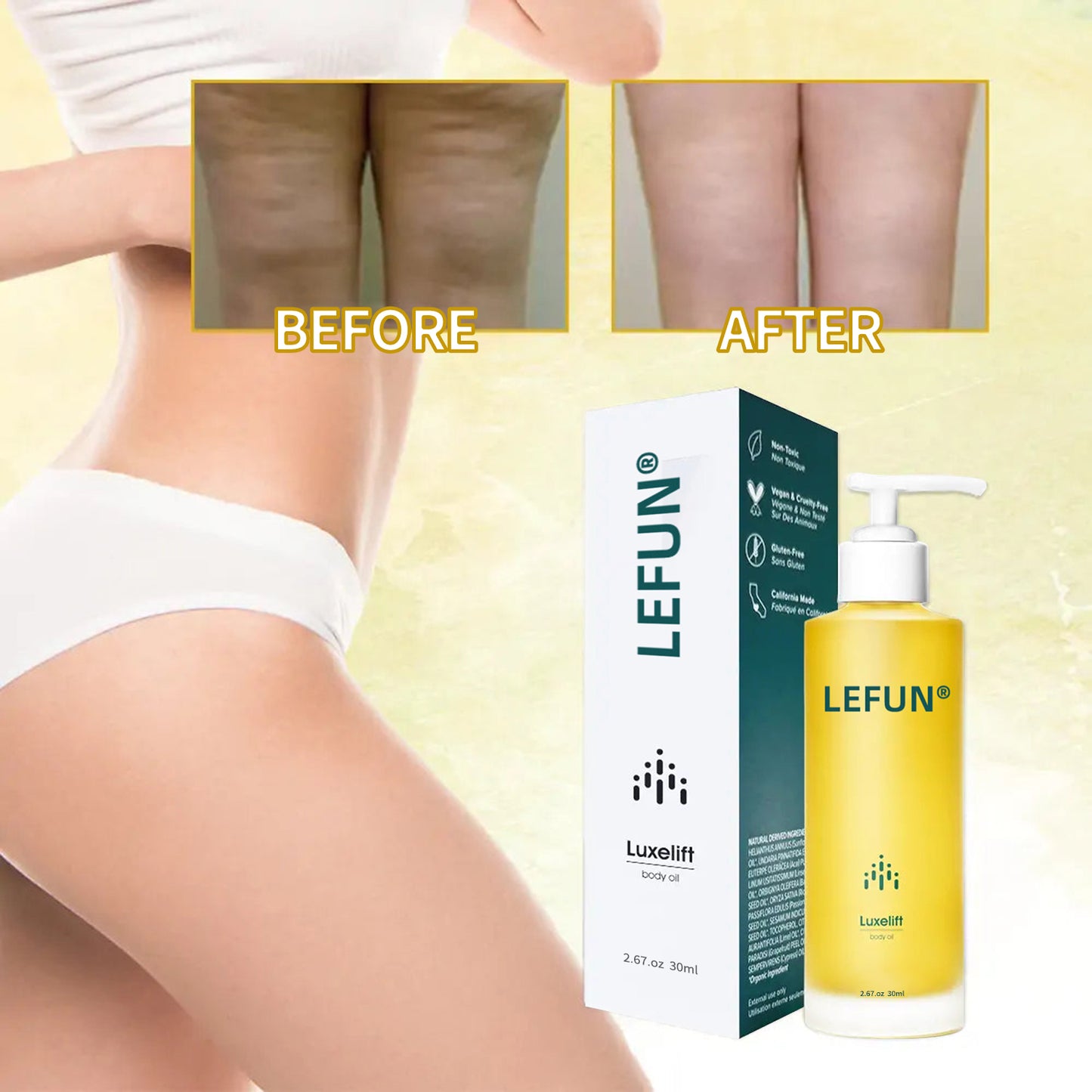 Last Day Sales: 70% OFF 🍀🍀🐝LEFUN® Luxurious Youth Firming Essential Oil x