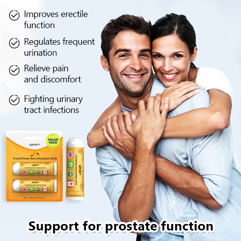Say goodbye to prostate discomfort🌟LEFUN™ ProstaPower Bee Inhalation Stick🌟(Fast-acting and long-lasting)