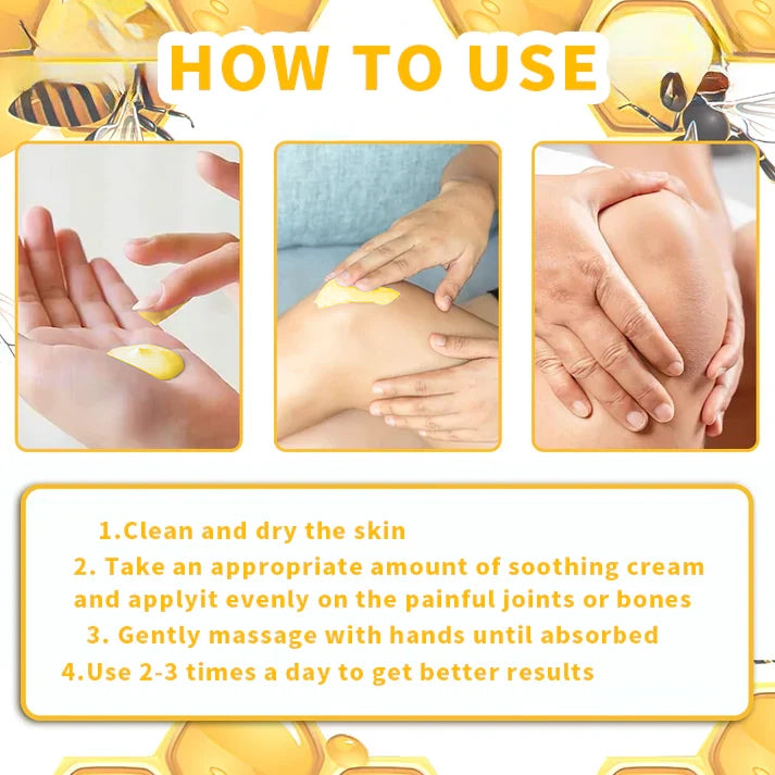✨✨𝗟𝗘𝗙𝗨𝗡® Bee Venom Bone Repair Cream (especially for older adults)