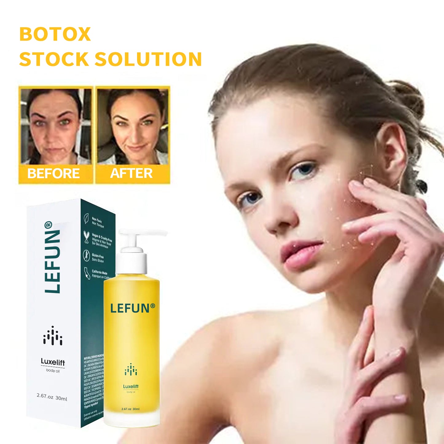 Last Day Sales: 70% OFF 🍀🍀🐝LEFUN® Luxurious Youth Firming Essential Oil x