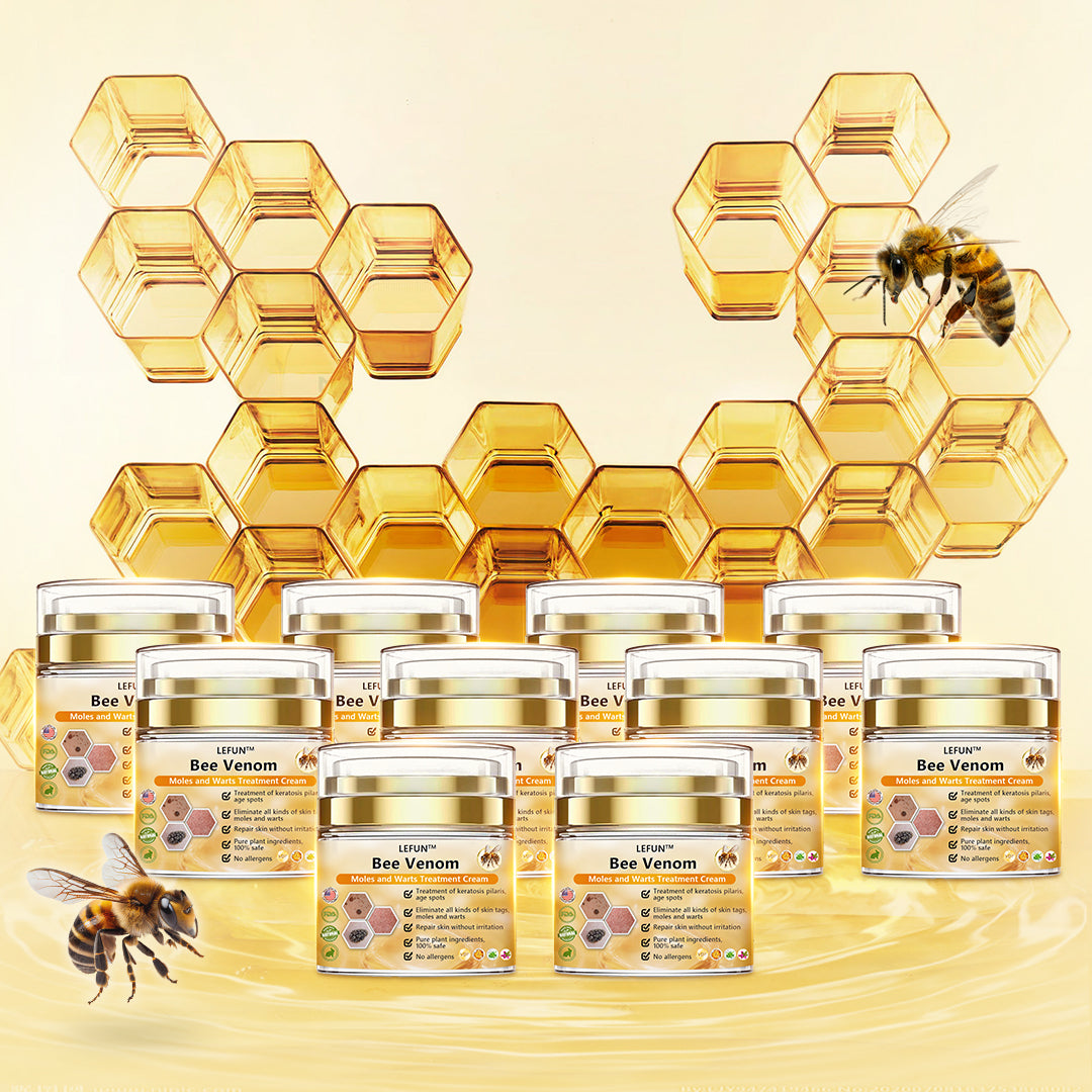 [🍀🍀Official Brand Shop🐝] LEFUN™Bee Venom Mole and Wart Treatment Cream(👨‍⚕AAD RECOMMENDS)x