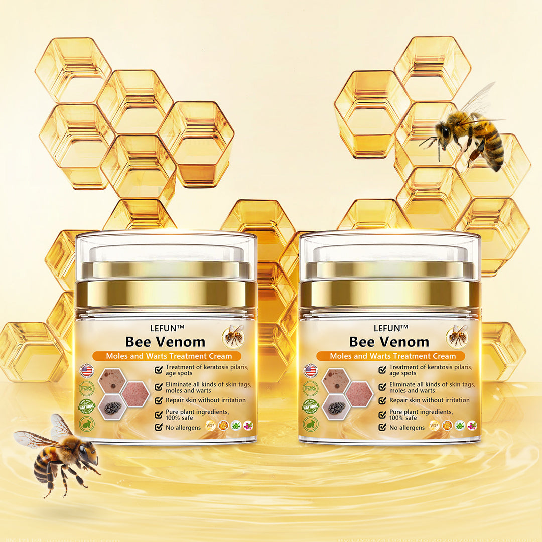 [🍀🍀Official Brand Shop🐝] LEFUN™Bee Venom Mole and Wart Treatment Cream(👨‍⚕AAD RECOMMENDS)x