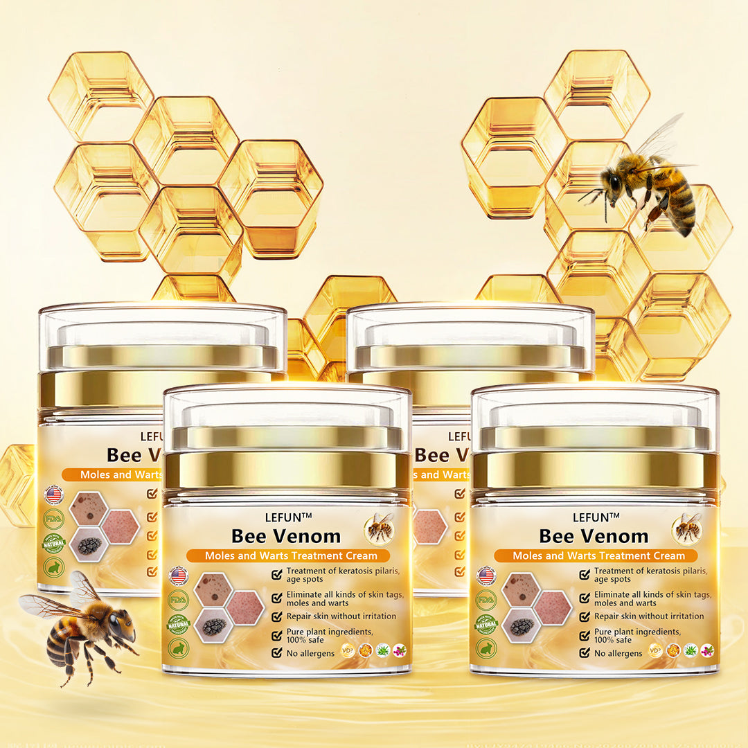 [🍀🍀Official Brand Shop🐝] LEFUN™Bee Venom Mole and Wart Treatment Cream(👨‍⚕AAD RECOMMENDS)x