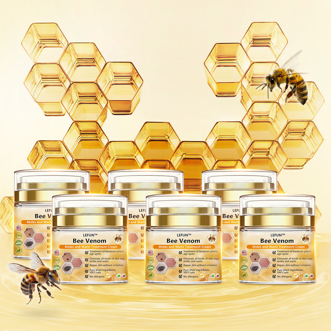 [🍀🍀Official Brand Shop🐝] LEFUN™Bee Venom Mole and Wart Treatment Cream(👨‍⚕AAD RECOMMENDS)x