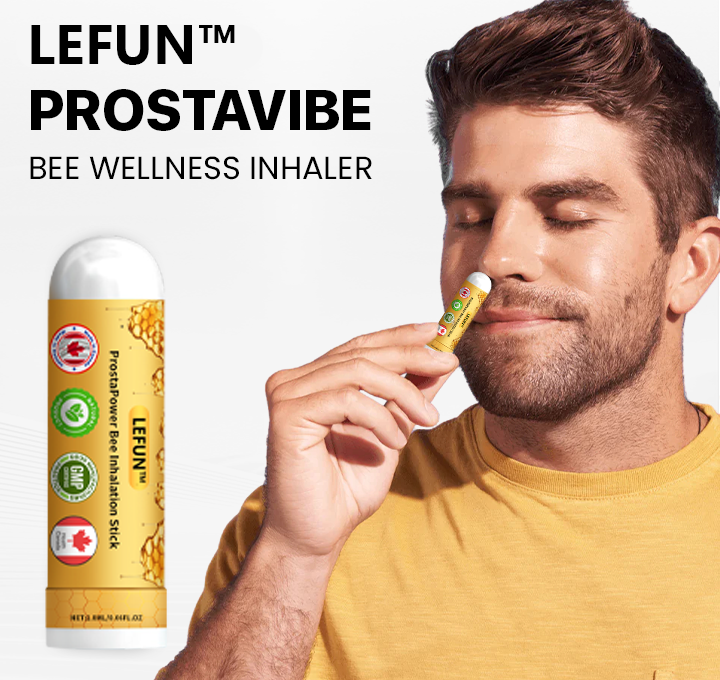 Say goodbye to prostate discomfort🍀LEFUN™ ProstaPower Bee Inhalation Stick🍀(Fast-acting and long-lasting)