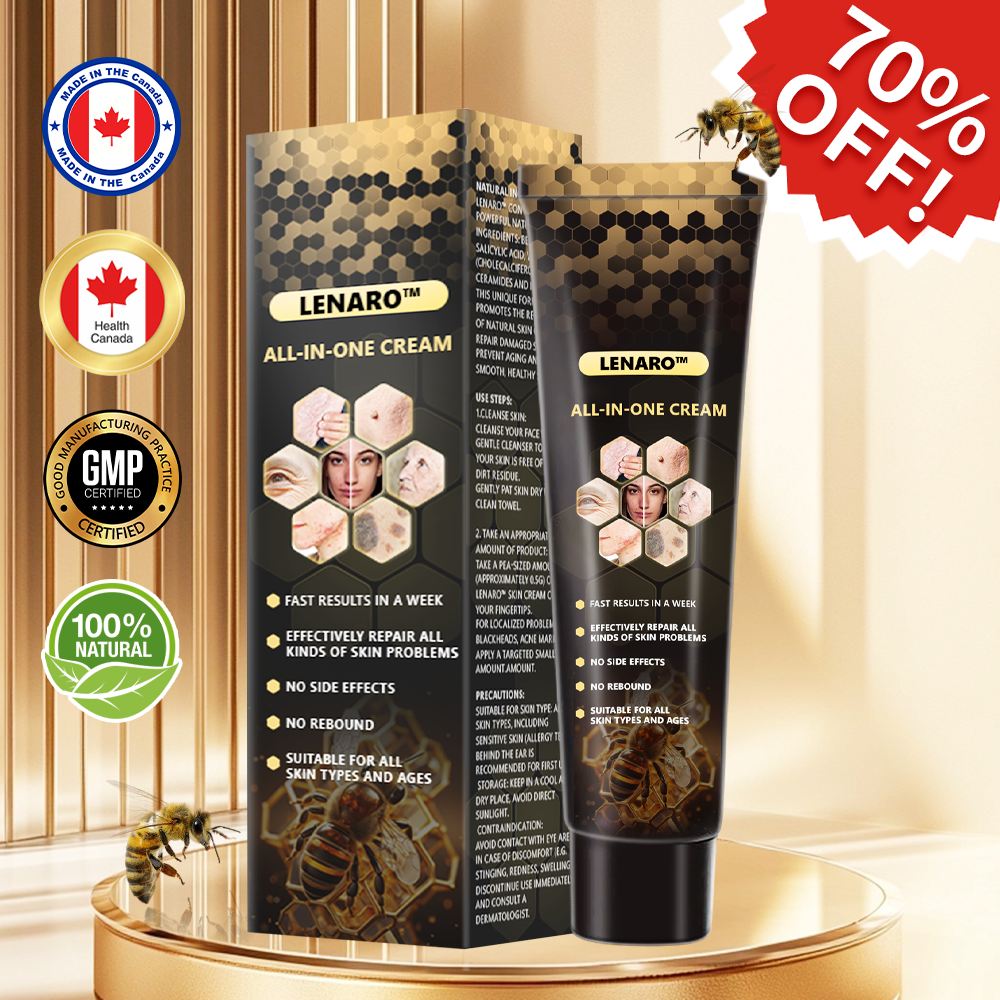 【LAST DAY 70% OFF】 💎 𝐋𝐞𝐧𝐚𝐫𝐨™ All-in-one Cream (👩‍⚕️CDA Recommends,Repair all kinds of skin problems)