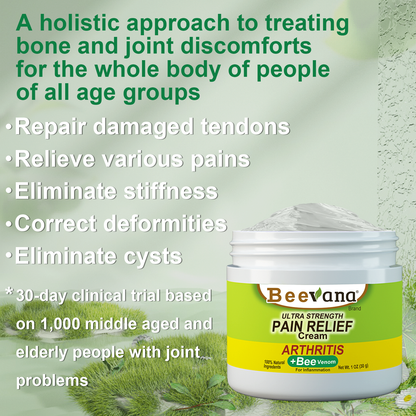[🍀🍀Last day promotion 80% off🐝]Beevana™ Bee Venom Joint & Bone Therapy Cream (Full Body Recovery, Pure Natural Formula)x