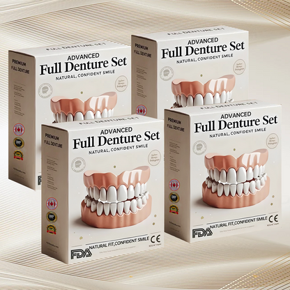 𝗛𝗘𝗔𝗧𝗪𝗢𝗟𝗙™-🦷Advanced Customized Full Denture Set🦷 Canadian Dental Association Certification(⏰Limited Time Discount Last 30 Minutes⏰)💎💎