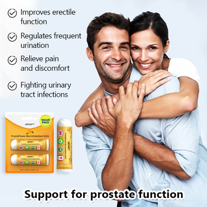 Say goodbye to prostate discomfort🍀LEFUN™ ProstaPower Bee Inhalation Stick🍀(Fast-acting and long-lasting)